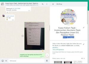 Grup Wa Kuasa Hukum Pajak