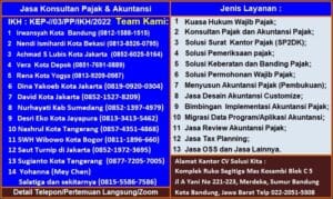 Jasa Konsultan Pajak Bandung