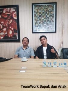 kunjungan ke luar bersama anak