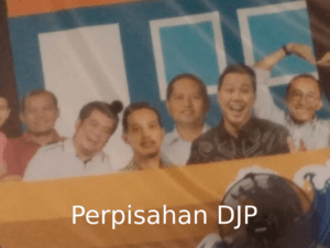 poto perpisahan bersama DJP