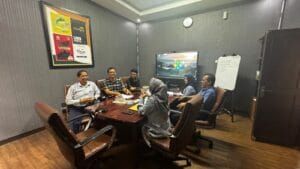 Tim CV Solusi Kita dalam meeting bersama PT Agro Jabar membahas kerja sama layanan akuntansi dan perpajakan.