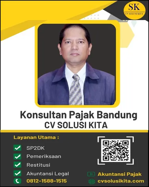 Kartu profil Konsultan Pajak Bandung CV Solusi Kita