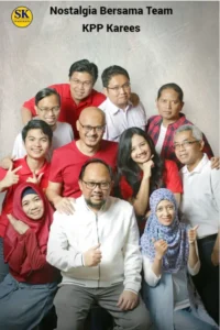 Nostalgia bersama tim KPP Karees dalam kebersamaan dan kerja sama yang solid