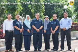 Momen kebersamaan nostalgia Waskon 3 KPP Pratama Bandung Bojonagara