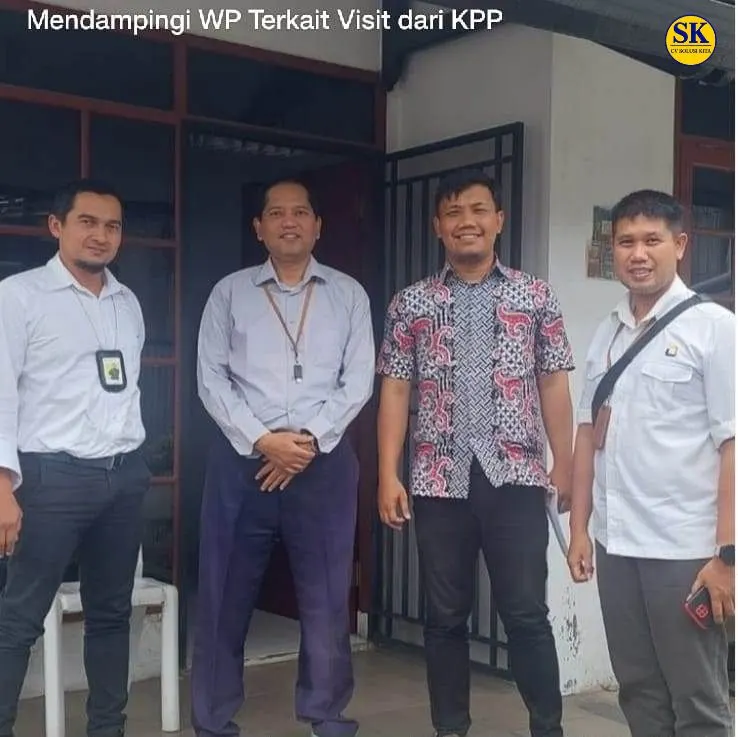 Konsultan pajak Bandung mendampingi klien saat visit ke Kantor Pelayanan Pajak (KPP)