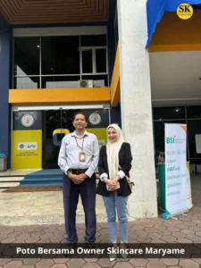 Foto bersama owner Skincare Maryame