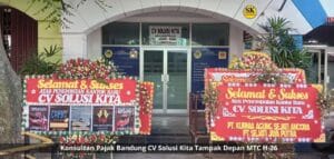 Tampak depan kantor CV Solusi Kita, konsultan pajak Bandung yang berlokasi di Ruko Metro Trade Center (MTC) H-26 Bandung