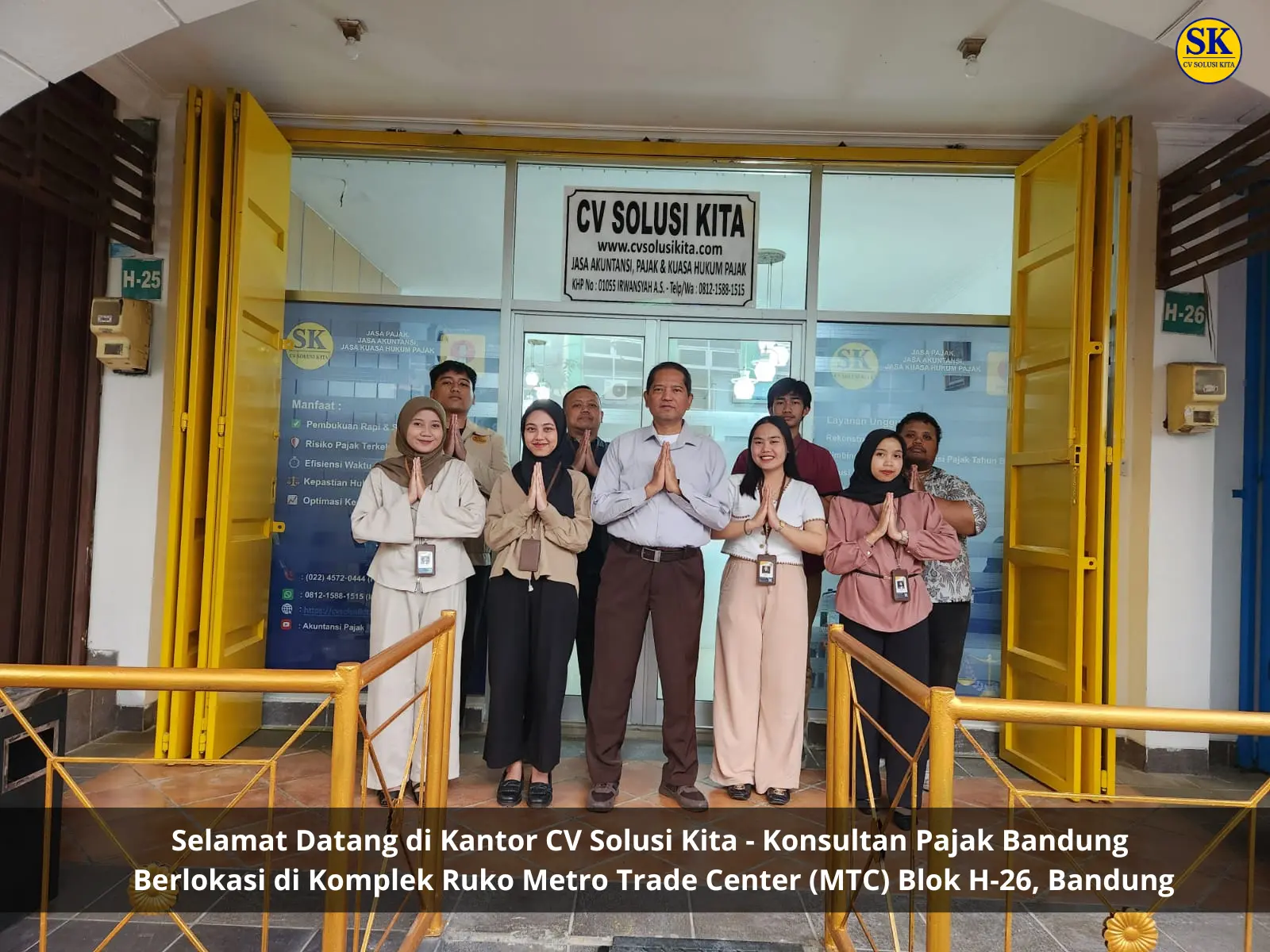 Kantor CV Solusi Kita – Konsultan Pajak Bandung MTC H-26