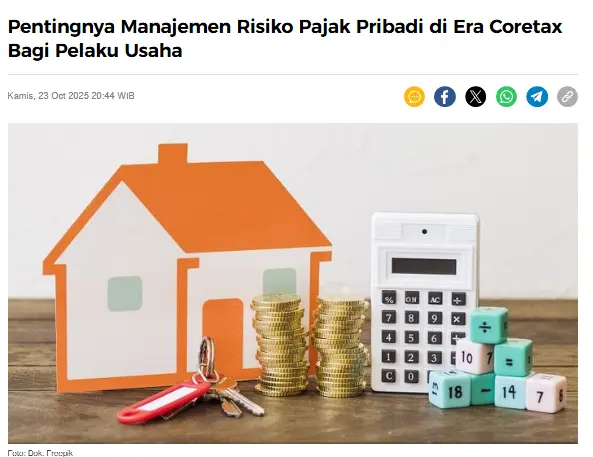 Pentingnya Manajemen Risiko Pajak – CV Solusi Kita Manajemen risiko pajak pribadi dan bisnis di Bandung bersama CV Solusi Kita