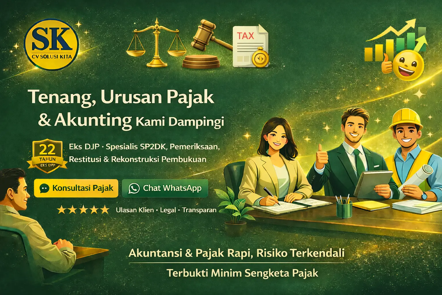 Konsultan Pajak & Akuntansi Bandung – CV Solusi Kita (Eks DJP STAN) Konsultan Pajak & Akuntansi Bandung – Pendampingan oleh Eks DJP Alumni STAN | CV Solusi Kita