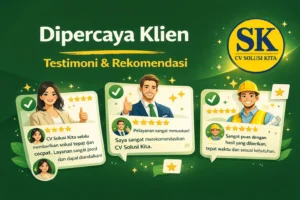 Review testimoni dan rekomendasi klien CV Solusi Kita konsultan pajak Bandung