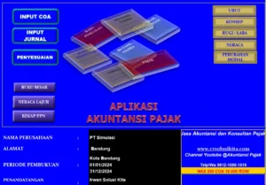 Aplikasi Akuntansi Excel CV Solusi Kita untuk pembukuan fiskal dan dagang B2B