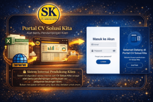 Portal CV Solusi Kita sebagai sistem internal pendukung pembukuan dan pelaporan keuangan klien