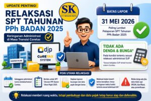 Relaksasi SPT Tahunan PPh Badan 2025 Coretax CV Solusi Kita Konsultan Pajak Bandung