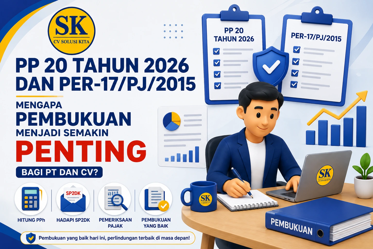 PP 20 Tahun 2026 dan PER-17/PJ/2015: Pentingnya Pembukuan bagi PT dan CV